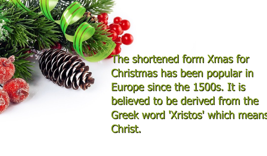 Twelve Things You Never Knew About Christmas